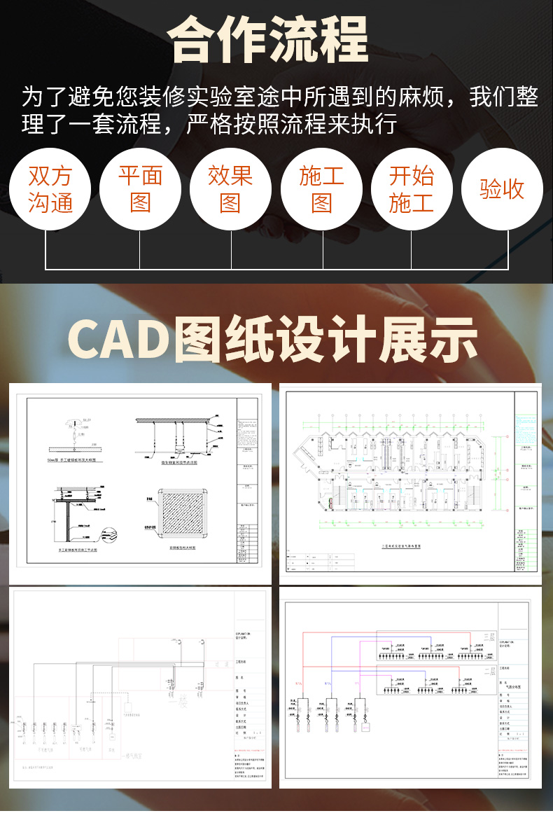 实验室气路规划合作流程